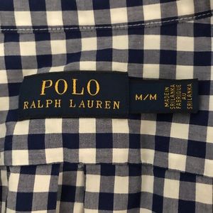 long sleeve button down Polo